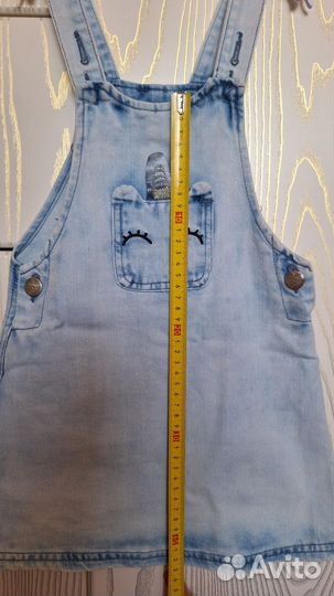 Сарафан джинсовый для девочки