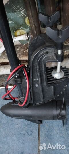 Лодочный электромотор minn kota + АКБ