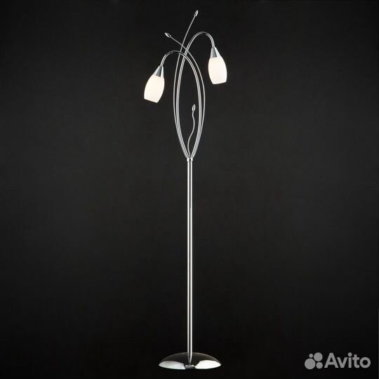 Eurosvet 22080/2F хром Ginevra торшер