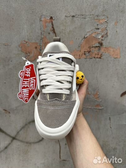 Vans Knu Skool Дутыши Бежевый кеды 36-45