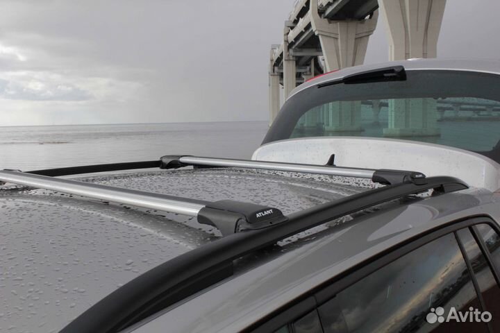 Багажник на крышу на рейлинги в распор