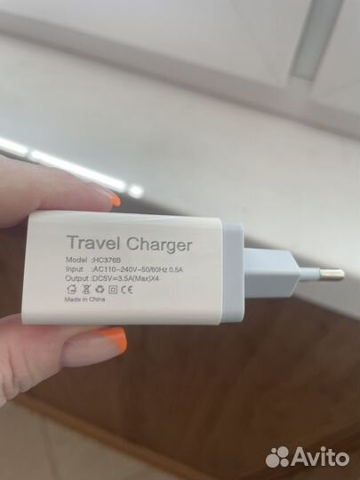 Зарядное устройство на 4 usb порта