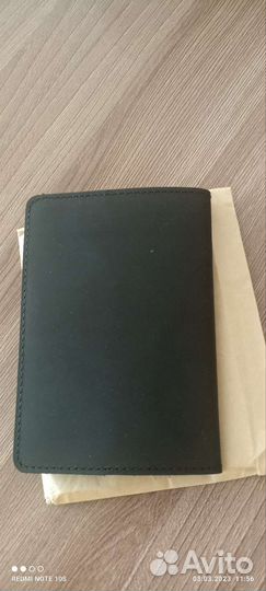 Чехол на паспорт кожанный