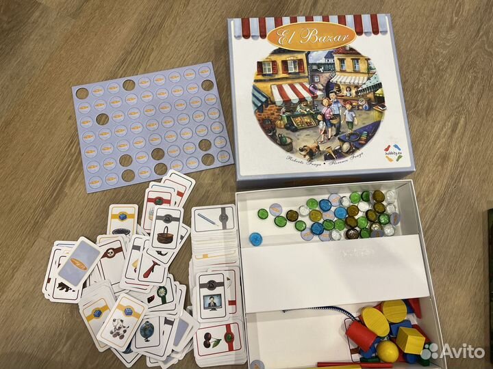 Настольные игры почти новые