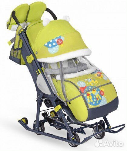 Коляска санки