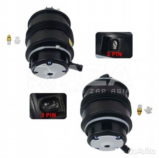 Задний правый пневмобаллон M-Benz E W211, S211