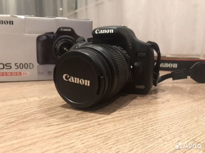 Canon EOS 500D kit 18-55