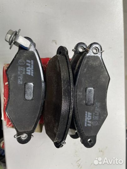 Колодки передние peugeot 206 GDB1321