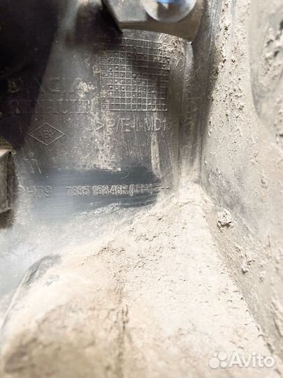 Накладка на левый порог renault duster