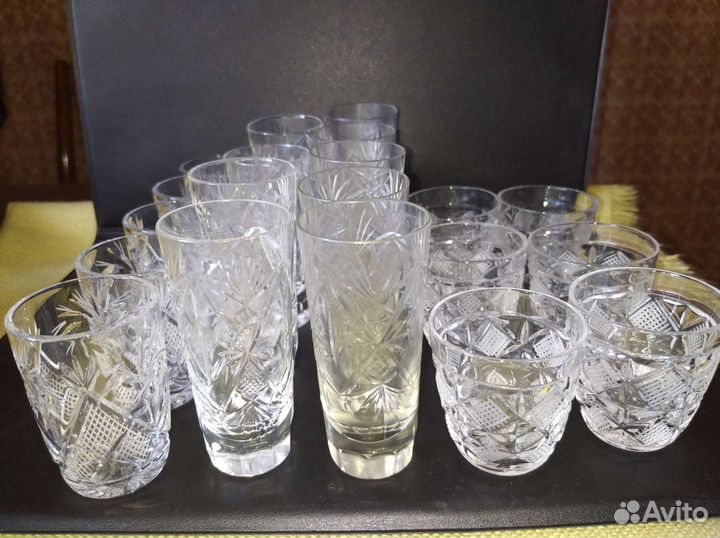 Стопки хрусталь СССР