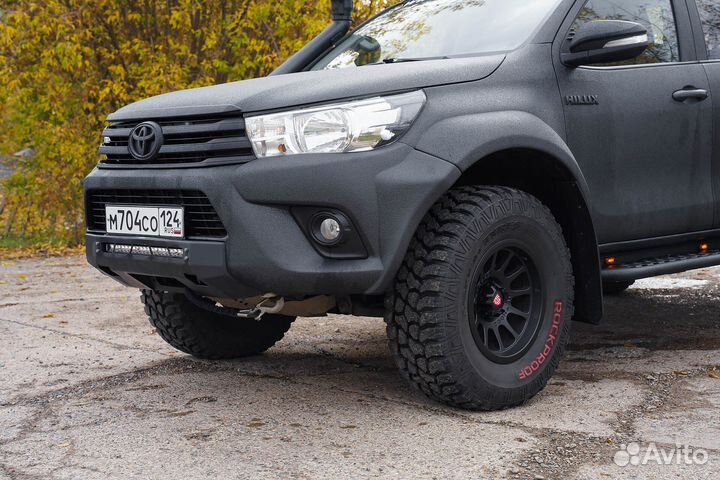 Мини силовик STC Toyota Hilux 2015-2020 с площадко