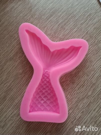 Молд силиконовый хвост русалки