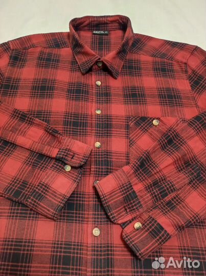 Брендовая тёплая рубашка 