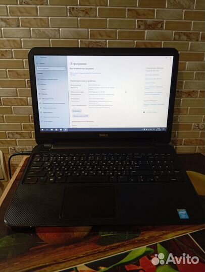 Ноутбук dell Inspiron