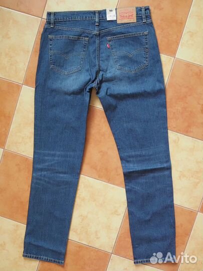 Джинсы Levis 511 Slim Fit новые 36w 34l