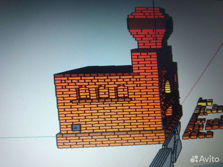 Руская печь с лежанкой,горнилом и варочной панелью