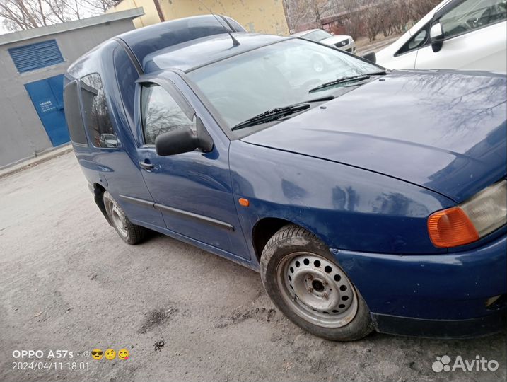 Volkswagen Caddy 1.6 МТ, 2001, 200 000 км