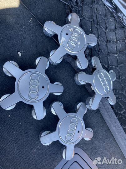 Заглушки колпачки дисков audi