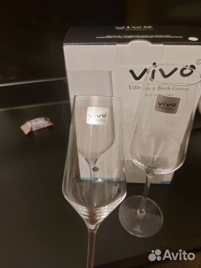 Бокалы для шампанского новые