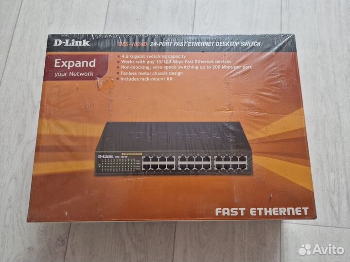 Сетевой коммутатор D-Link DES-1024D