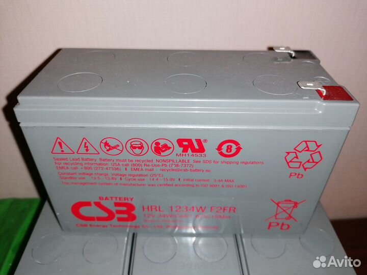 Аккумуляторы CSB hrl1234w HR1234