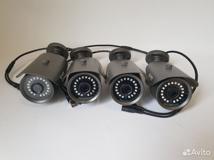 Комплект видеонаблюдения AHD 4 уличные 5Мп камеры