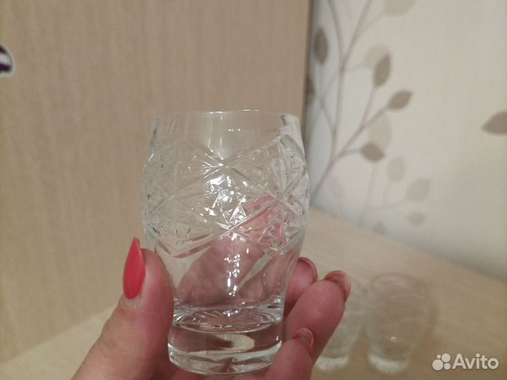 Хрустальные рюмки СССР