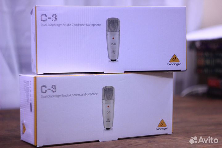 Новый Behringer C-3 Cтудийный Конденсаторный