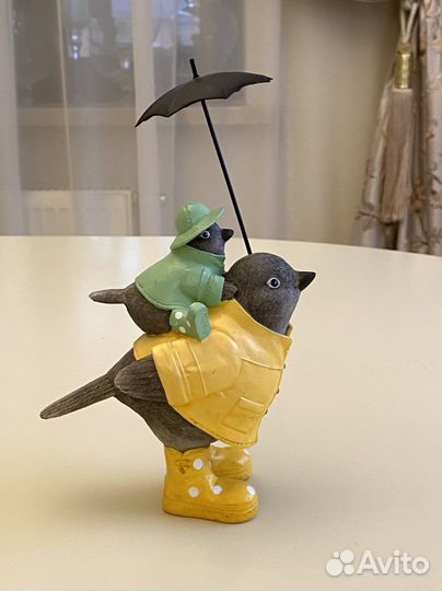 Фигурка птичек для интерьера, в стиле прованс