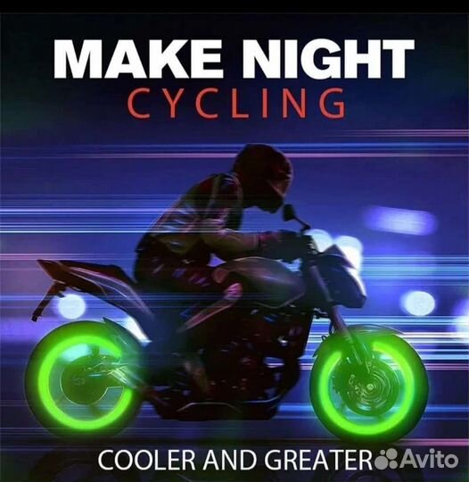 Светящийся автомобильный колпачок клапана