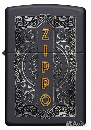 Зажигалка Zippo Black Matte 49535