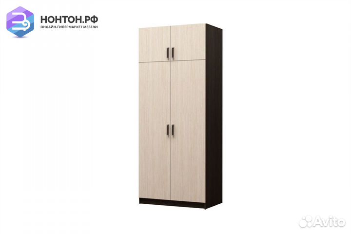 Шкаф 2-х створчатый с перегородкой