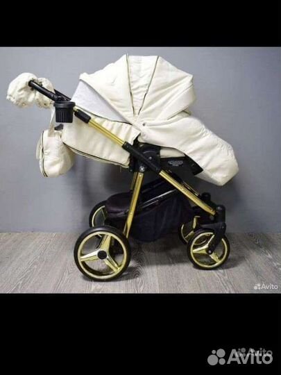 Детская коляска 3 в 1 adamex reggio