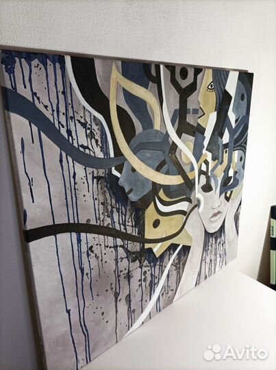 Картина маслом на холсте Абстракция