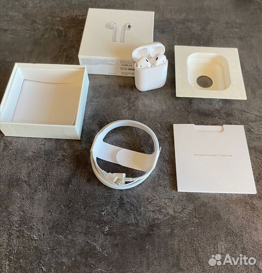 Беспроводные наушники apple airpods 2