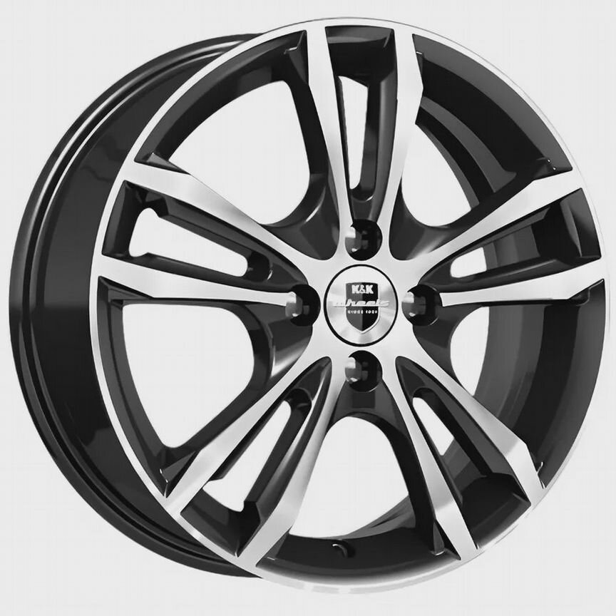 Диски K&K Samara 6x16 5x114.3 ET43 D67.1 Алмаз черный