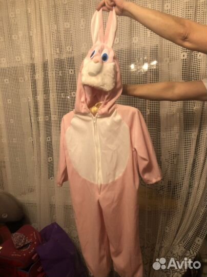 Кастюм зайца, зайчика 3-5 лет