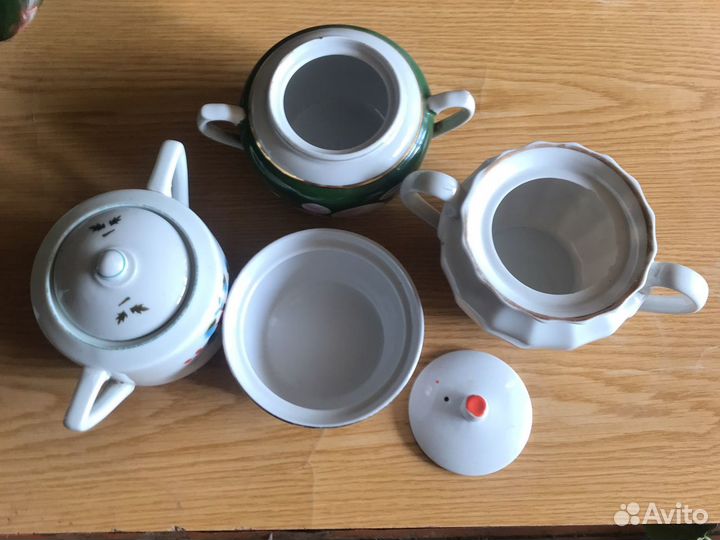 Предметы чайных сервизов в добор