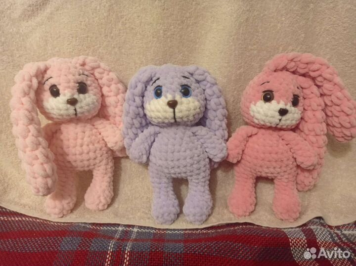 Вязаные зайчики