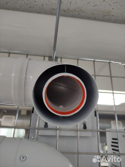 Комплект коаксиальный d 60/100 Антилёд (0,75 м)