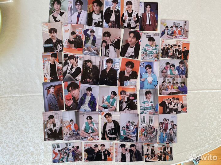 Карточки kpop б/у