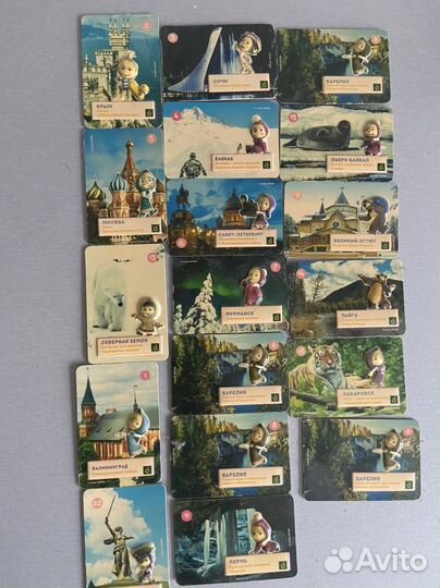 Магниты Маша и Медьведь города