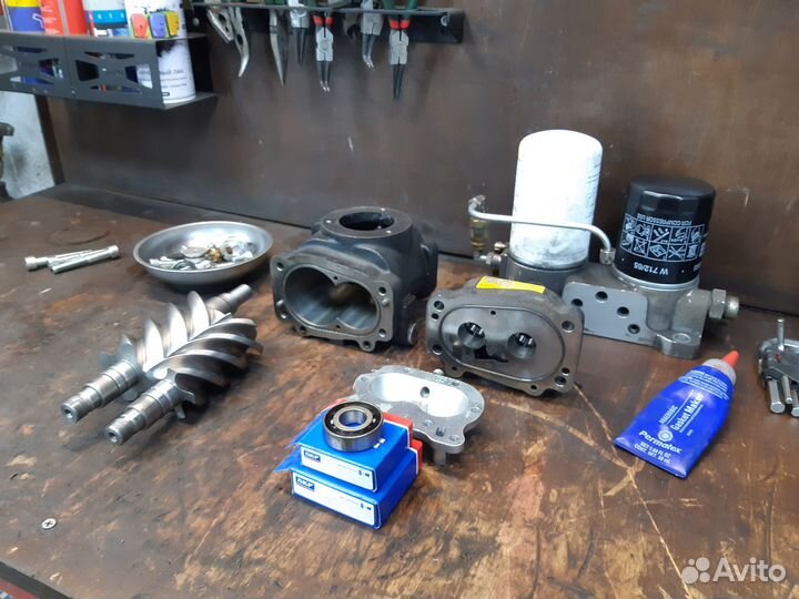 Ремонт винтовых и поршневых компрессоров