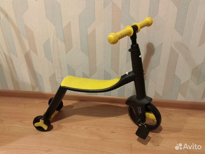 Велосипед - самокат 3в1