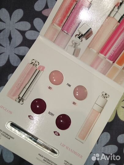 Карталетки помад Dior,Guerlain