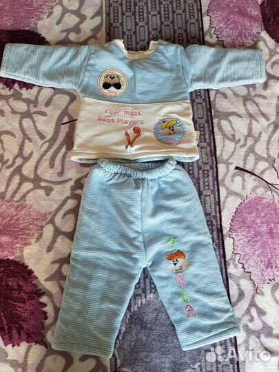 Костюм детский для мальчика с шапочкой 1 год