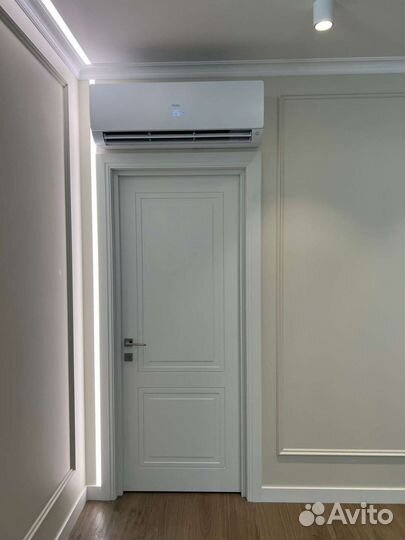 Закладка трассы, установка кондиционеров в Москве