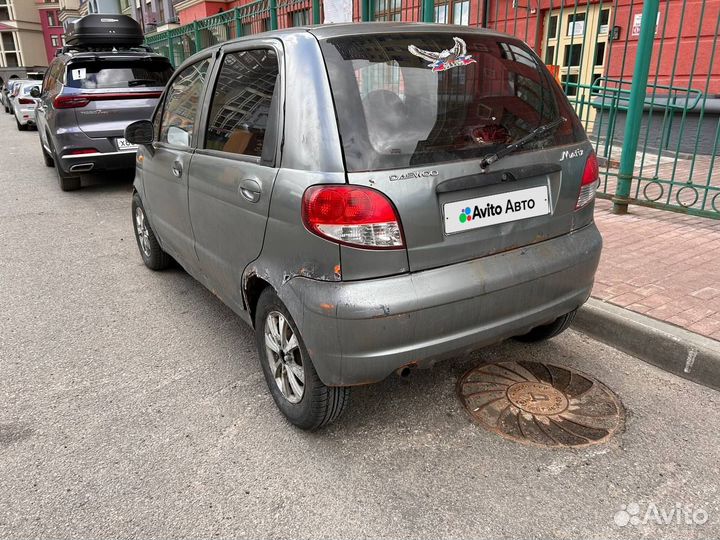 Daewoo Matiz 0.8 МТ, 2012, 264 795 км