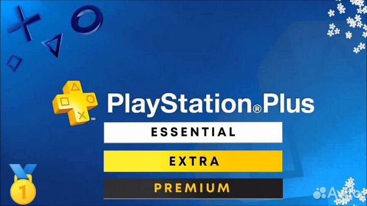 PS Plus Essential PS5 & PS4 + игры в PS store
