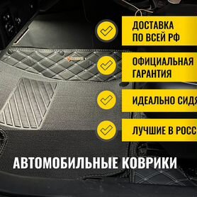 3Д коврики из экокожи Toyota Auris